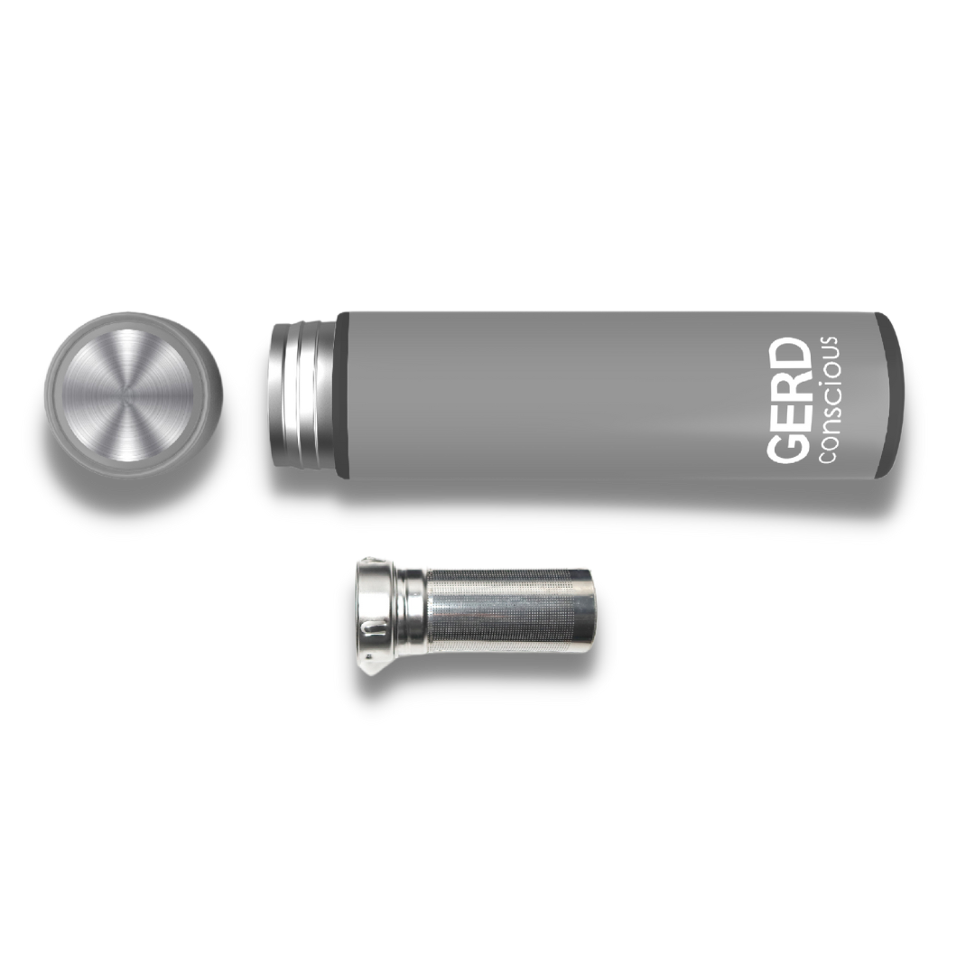 GERD Conscious Water Travel Canister